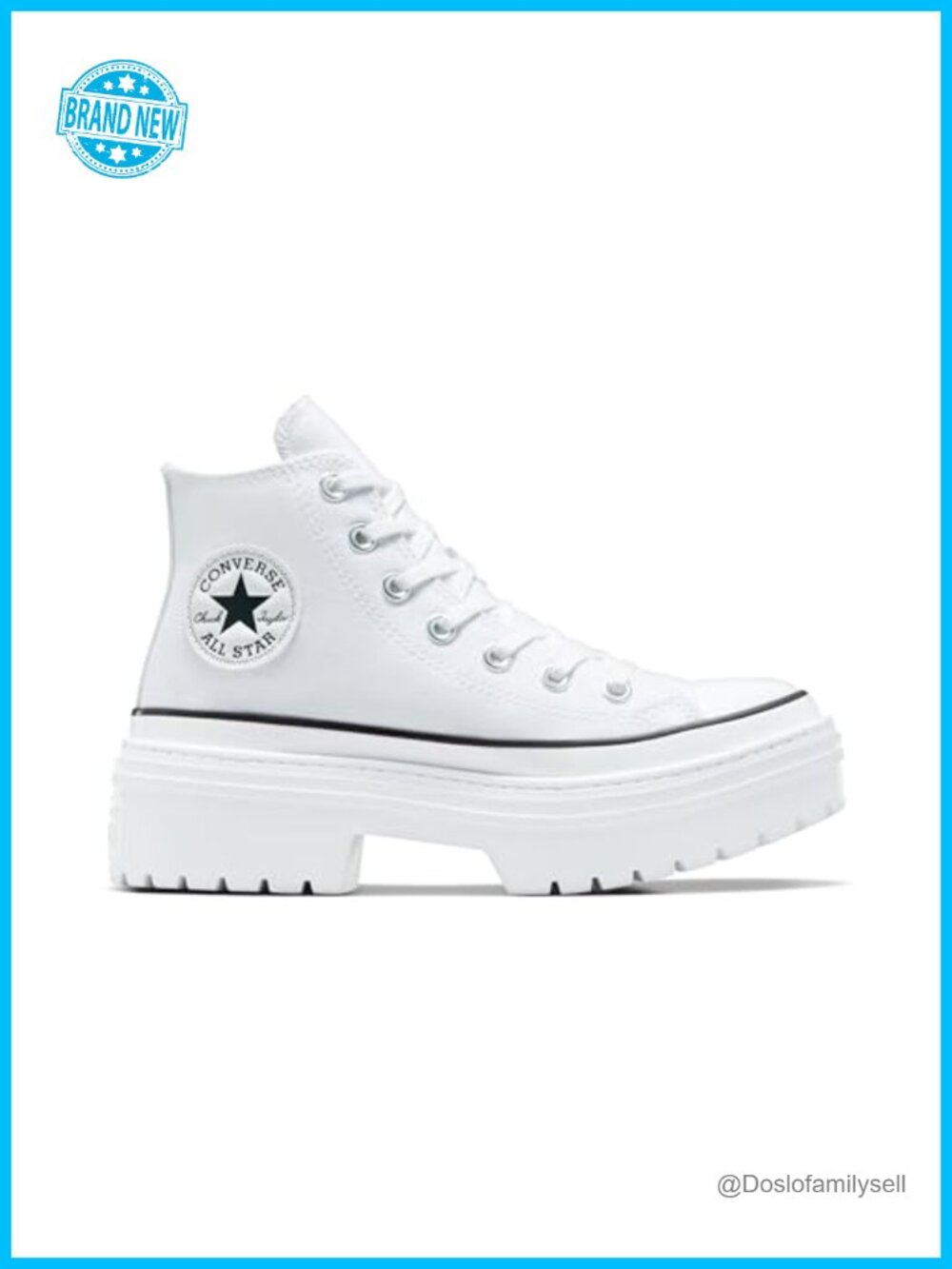 Chuck Taylor All Star Lugged Heel Platform High Top Sneaker Canvas